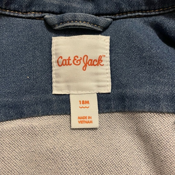 Cat & Jack Denim Jacket - Infant 18 Months - Picture 3 of 3
